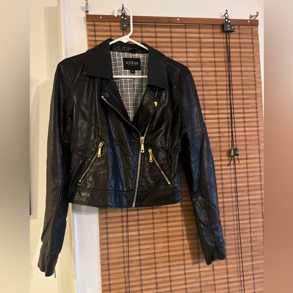 GUESS RISING TIGER MOTO JACKET - Picture 2 of 7